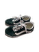 A Green Sneakers from Vans in size 6T for neutral. (Front View)