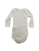 A Ivory Long Sleeve Bodysuits from Petit Bateau in size 6-12M for neutral. (Back View)