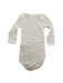 A Ivory Long Sleeve Bodysuits from Petit Bateau in size 6-12M for neutral. (Back View)