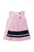 A Pink Sleeveless Dresses from Ferrari in size 6-12M for girl. (Front View)