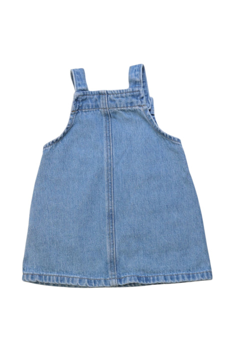 A Blue Overall Dresses from Seed in size 6-12M for neutral. (Back View)