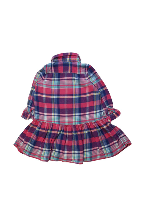 A Multicolour Long Sleeve Dresses from Ralph Lauren in size 6-12M for girl. (Back View)