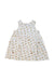 A White Sleeveless Dresses from Gucci in size 6-12M for girl. (Back View)
