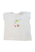A White Short Sleeve Tops from Bonpoint in size 12-18M for neutral. (Front View)