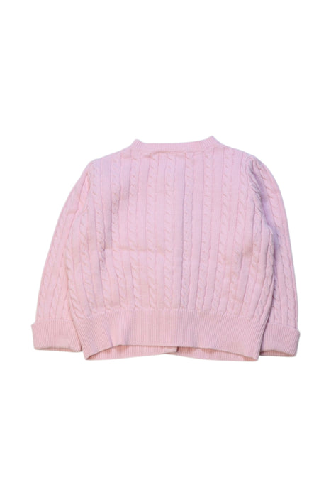 A Pink Cardigans from Ralph Lauren in size 6-12M for girl. (Back View)