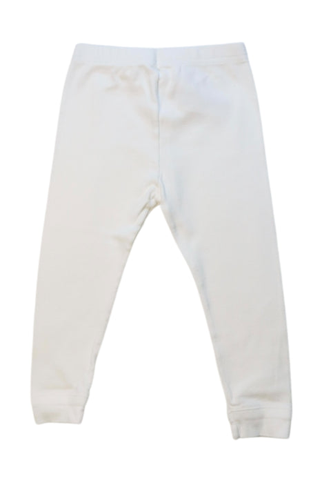 A White Leggings from Petit Bateau in size 12-18M for neutral. (Back View)