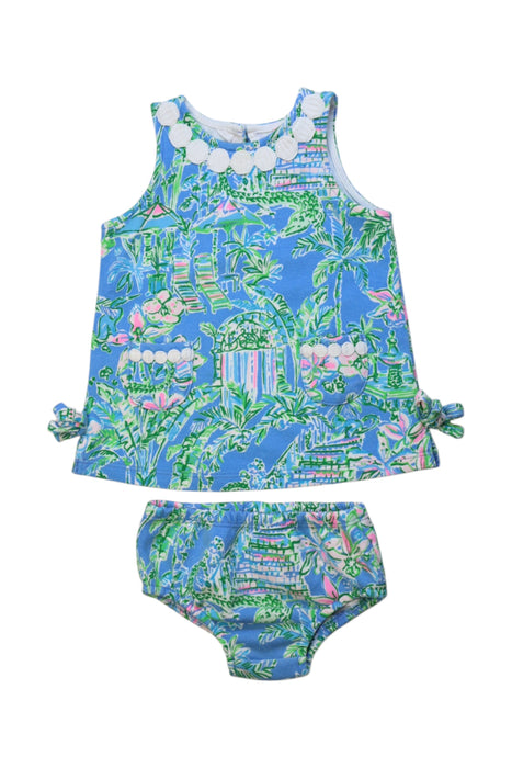 A Multicolour Shorts Sets from Lilly Pulitzer in size 12-18M for girl. (Front View)