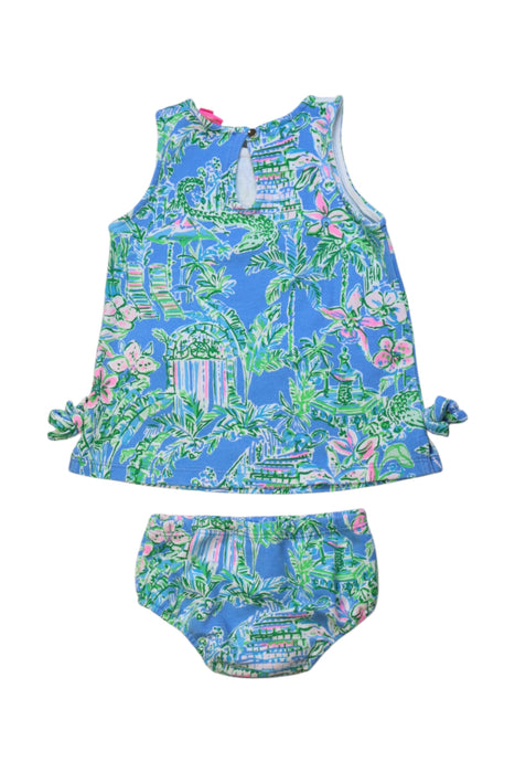 A Multicolour Shorts Sets from Lilly Pulitzer in size 12-18M for girl. (Back View)
