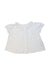 A White Short Sleeve Tops from Susu & Cra in size 6-12M for neutral. (Front View)