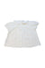 A White Short Sleeve Tops from Susu & Cra in size 6-12M for neutral. (Back View)