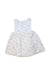 A White Sleeveless Dresses from Jacadi in size 6-12M for girl. (Front View)