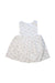 A White Sleeveless Dresses from Jacadi in size 6-12M for girl. (Back View)