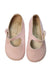A Pink Flats from Bonpoint in size 12-18M for girl. (Front View)