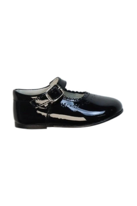 A Black Dress Shoes from Andanines in size 12-18M for girl. (Back View)
