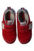 A Red Sneakers from Miki House in size 7Y for neutral. (Back View)
