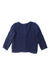 A Navy Cardigans from Felix & Mina in size 4T for girl. (Back View)