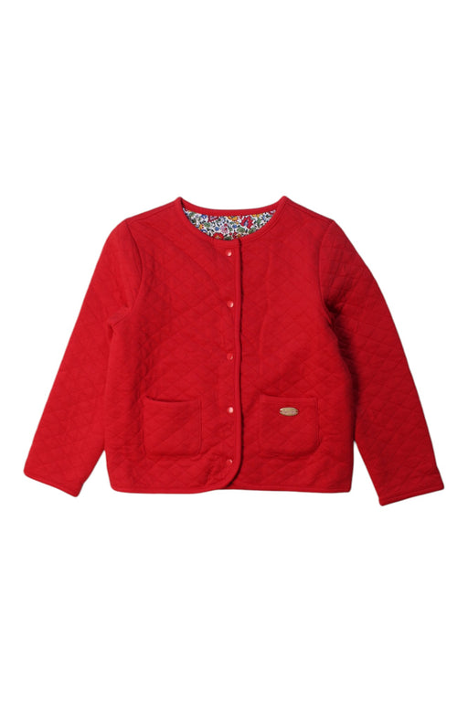 A Red Cardigans from Sergent Major in size 5T for girl. (Front View)