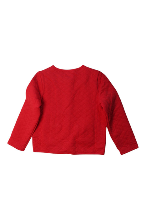 A Red Cardigans from Sergent Major in size 5T for girl. (Back View)
