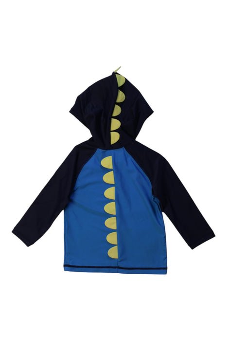 A Navy Rash Guards from Seed in size 12-18M for boy. (Back View)