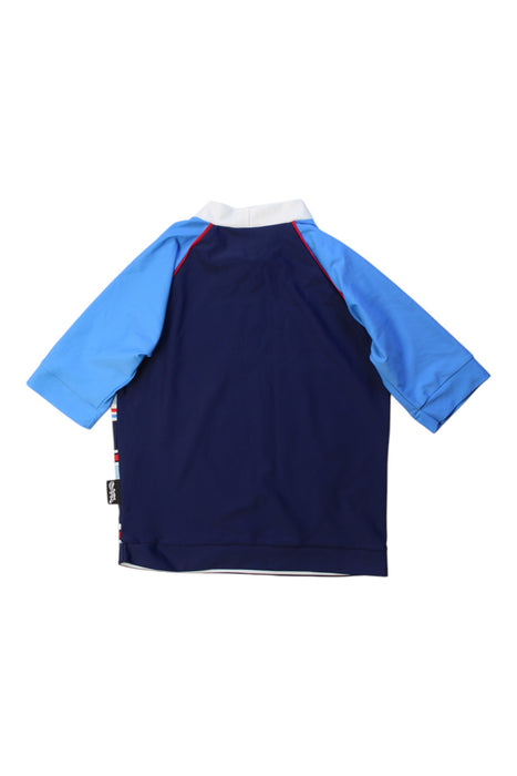A Multicolour Rash Guards from Platypus in size 8Y for boy. (Back View)