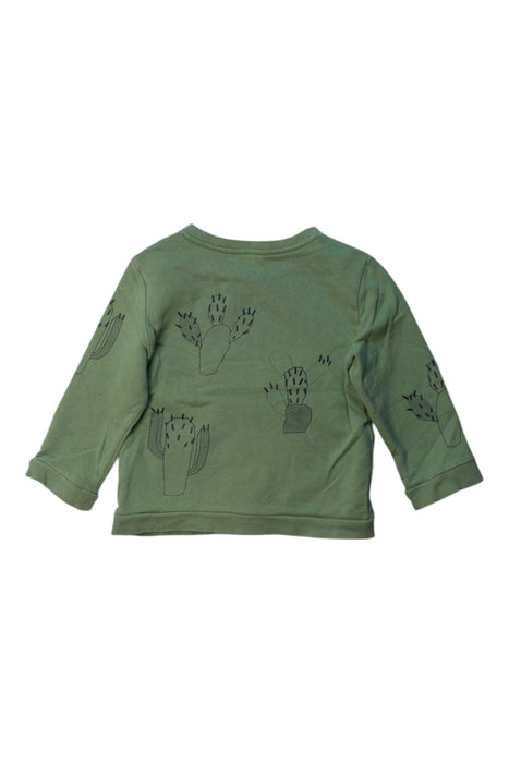 A Green Crewneck Sweatshirts from COS in size 12-18M for neutral. (Back View)