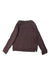 A Brown Crewneck Sweatshirts from Mini Mioche in size 12-18M for girl. (Back View)