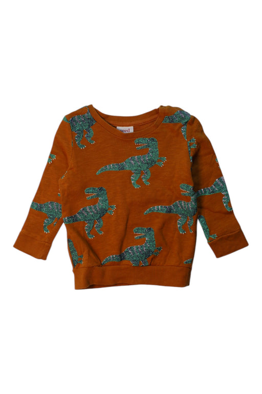 A Orange Long Sleeve Tops from Seed in size 2T for neutral. (Front View)