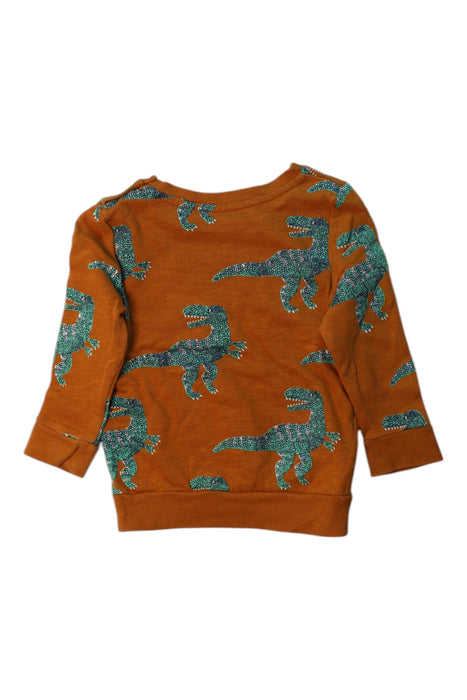 A Orange Long Sleeve Tops from Seed in size 2T for neutral. (Back View)