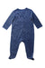 A Blue Onesies from The Little White Company in size 18-24M for neutral. (Back View)