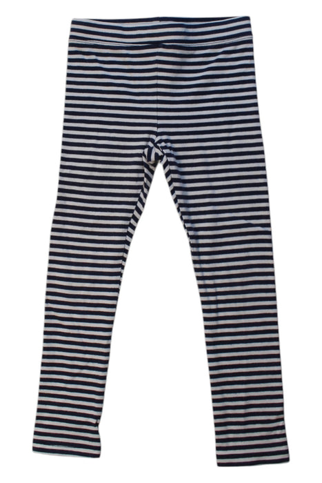 A Navy Leggings from Crewcuts in size 5T for girl. (Front View)
