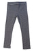 A Navy Leggings from Crewcuts in size 5T for girl. (Front View)