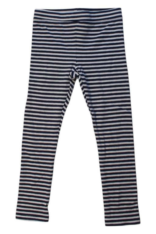 A Navy Leggings from Crewcuts in size 5T for girl. (Front View)