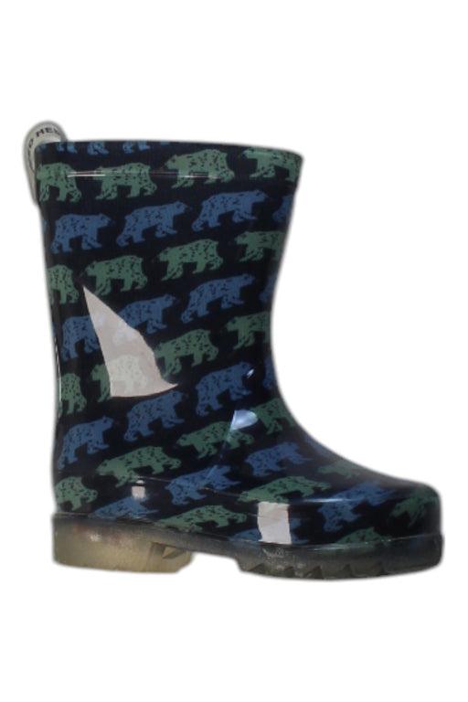 A Multicolour Rain Boots from Seed in size 3T for neutral. (Front View)