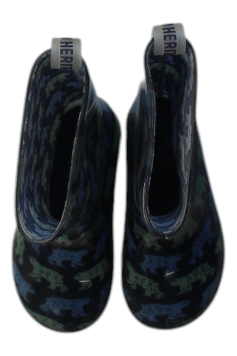 A Multicolour Rain Boots from Seed in size 3T for neutral. (Back View)