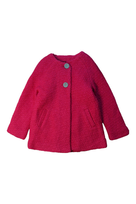 A Pink Coats from Catimini in size 3T for girl. (Front View)