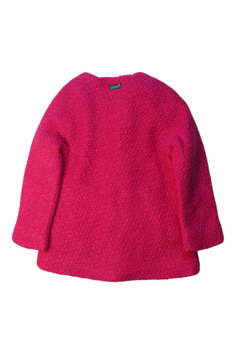 A Pink Coats from Catimini in size 3T for girl. (Back View)