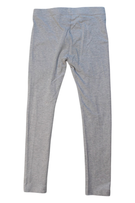 A Grey Leggings from Seed in size 5T for girl. (Back View)