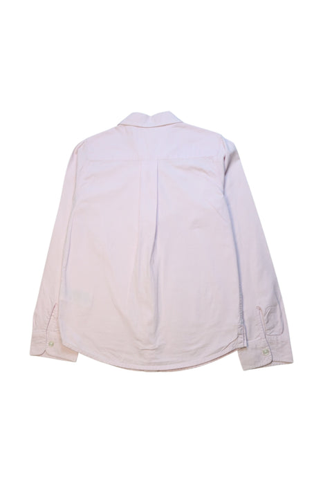 A Pink Long Sleeve Shirts from Jacadi in size 10Y for neutral. (Back View)