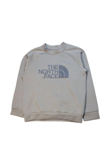 A Beige Crewneck Sweatshirts from The North Face in size 7Y for neutral. (Front View)