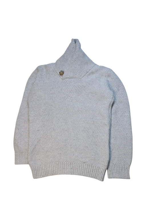 A Grey Knit Sweaters from Seed in size 8Y for neutral. (Front View)