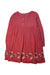 A Red Long Sleeve Dresses from Louise Misha in size 10Y for girl. (Back View)