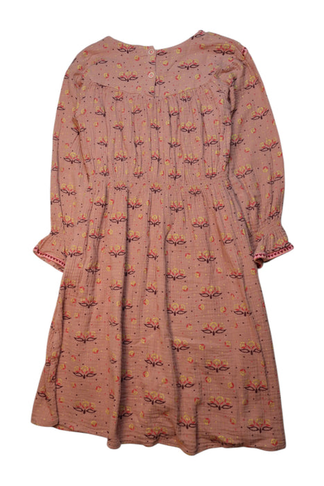 A Pink Long Sleeve Dresses from Louise Misha in size 10Y for girl. (Back View)