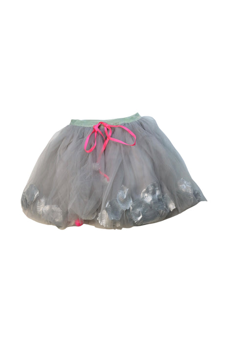 A Grey Tulle Skirts from Atsuyo et Akiko in size 4T for girl. (Back View)