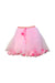 A Pink Tulle Skirts from Atsuyo et Akiko in size 6T for girl. (Back View)