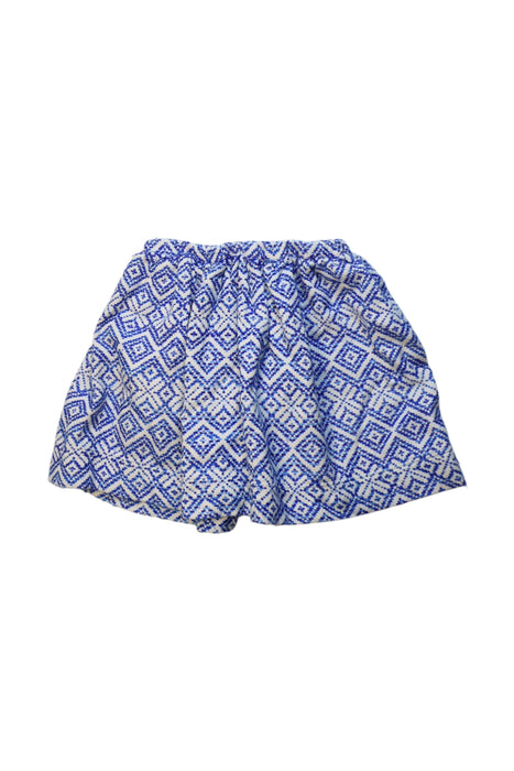 A Blue Short Skirts from Lulaland in size 6T for girl. (Back View)