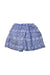 A Blue Short Skirts from Lulaland in size 6T for girl. (Back View)