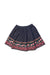 A Navy Short Skirts from Louise Misha in size 8Y for girl. (Front View)