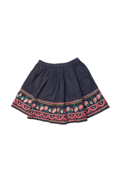 A Navy Short Skirts from Louise Misha in size 8Y for girl. (Front View)