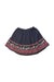 A Navy Short Skirts from Louise Misha in size 8Y for girl. (Back View)