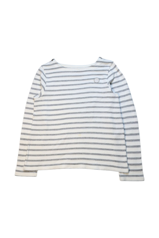 A White Long Sleeve Tops from Petit Bateau in size 10Y for neutral. (Front View)